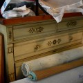 F39. Painted dresser. 